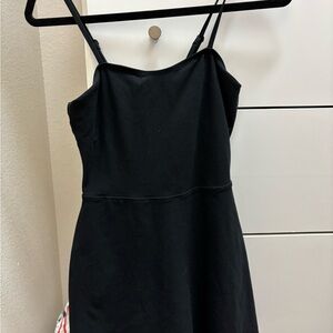 ALO Yoga Black Courtside Tennis Dress